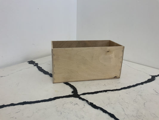 8 x 4 wood vase