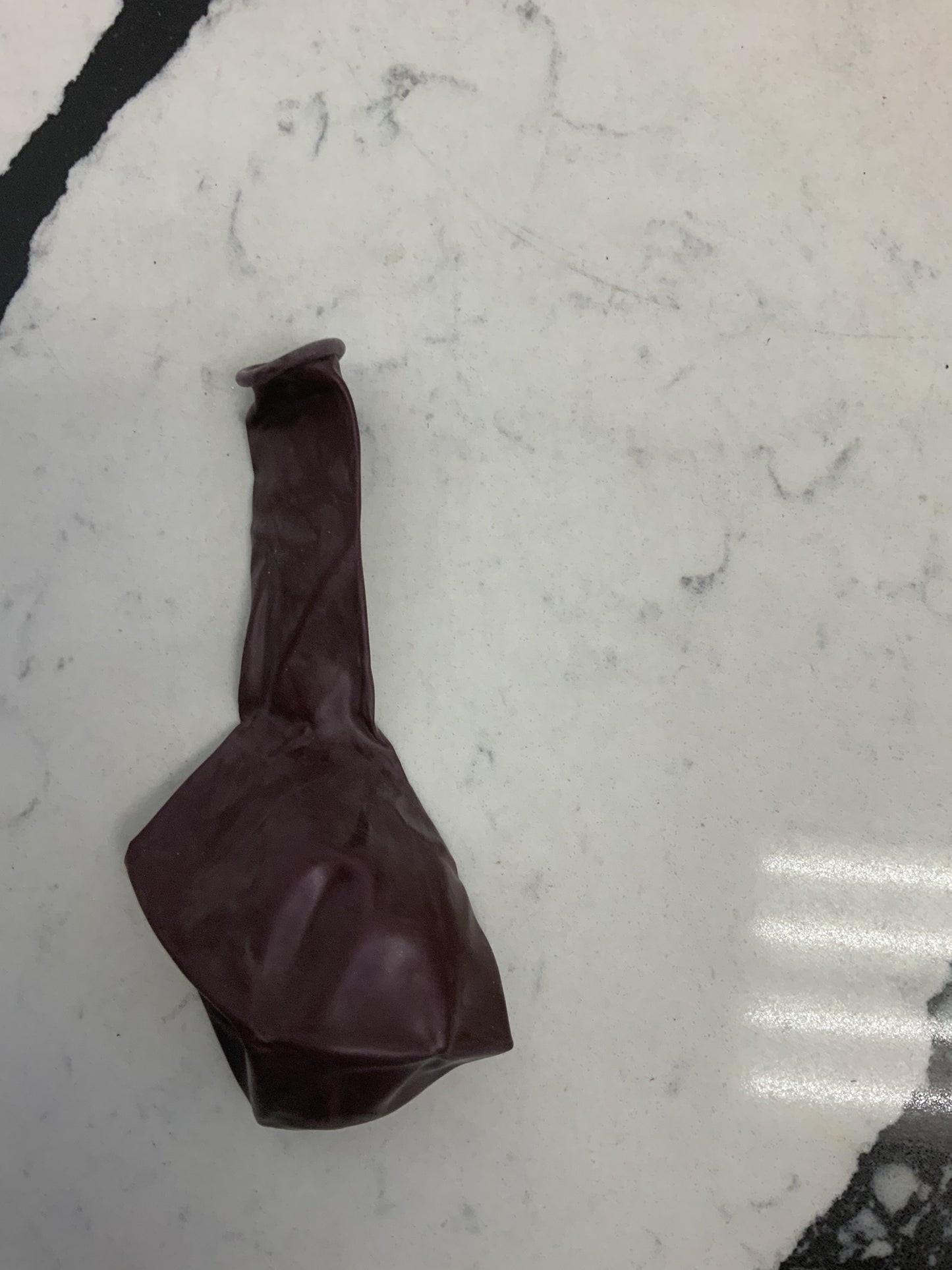 Metallic  Purple latex balloon