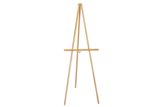 Wood easel